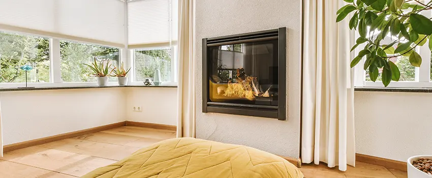 Residential Fireplace Ceramic Glass Installation in Post Falls, ID