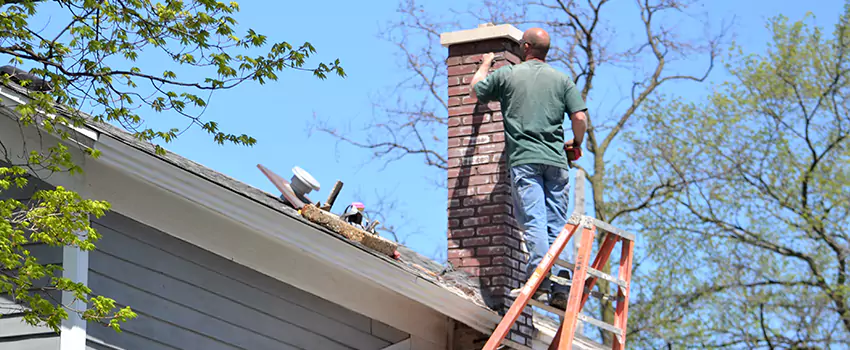 Vinyl and PVC Chimney Flashing Installation in Post Falls, ID