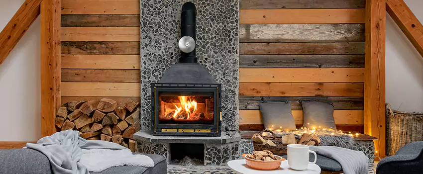 Thelin Hearth Products Direct Vent Gas Stove Fireplace Inspection in Post Falls, Idaho